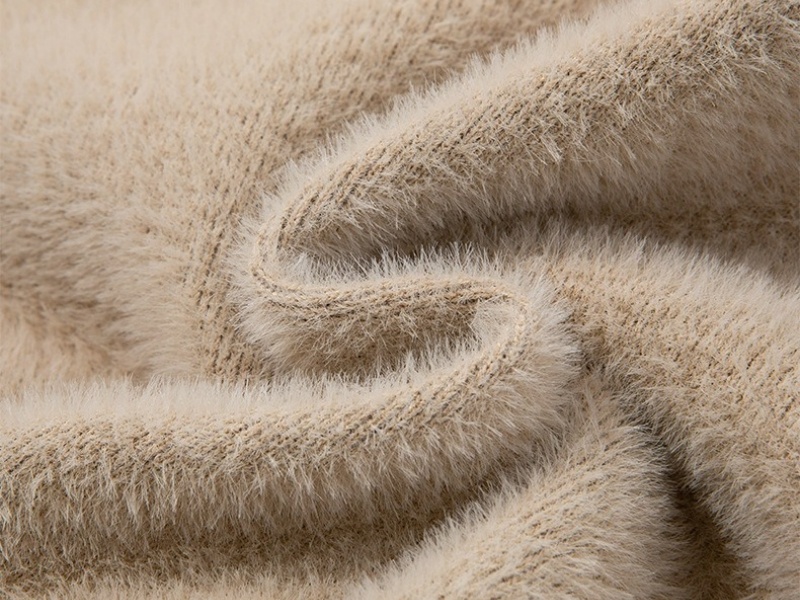 Men's Fleece-Lined Zip-Up Knit Sweater