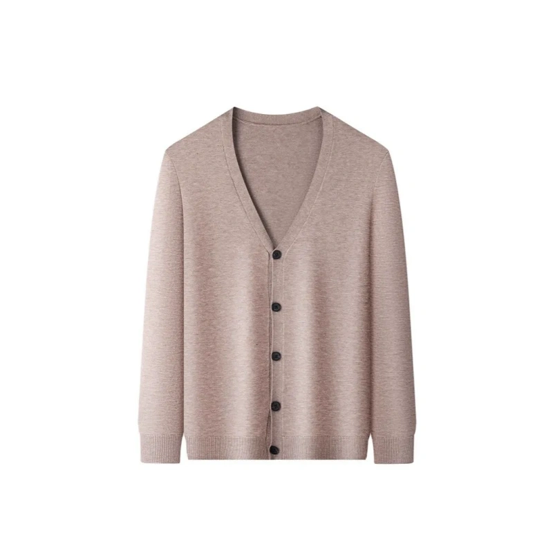 Men's V-Neck Lightweight Knit Cardigan