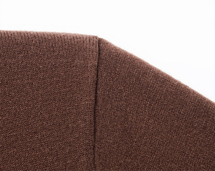 Men's Retro Zip-Up Stand Collar Knit Jacket